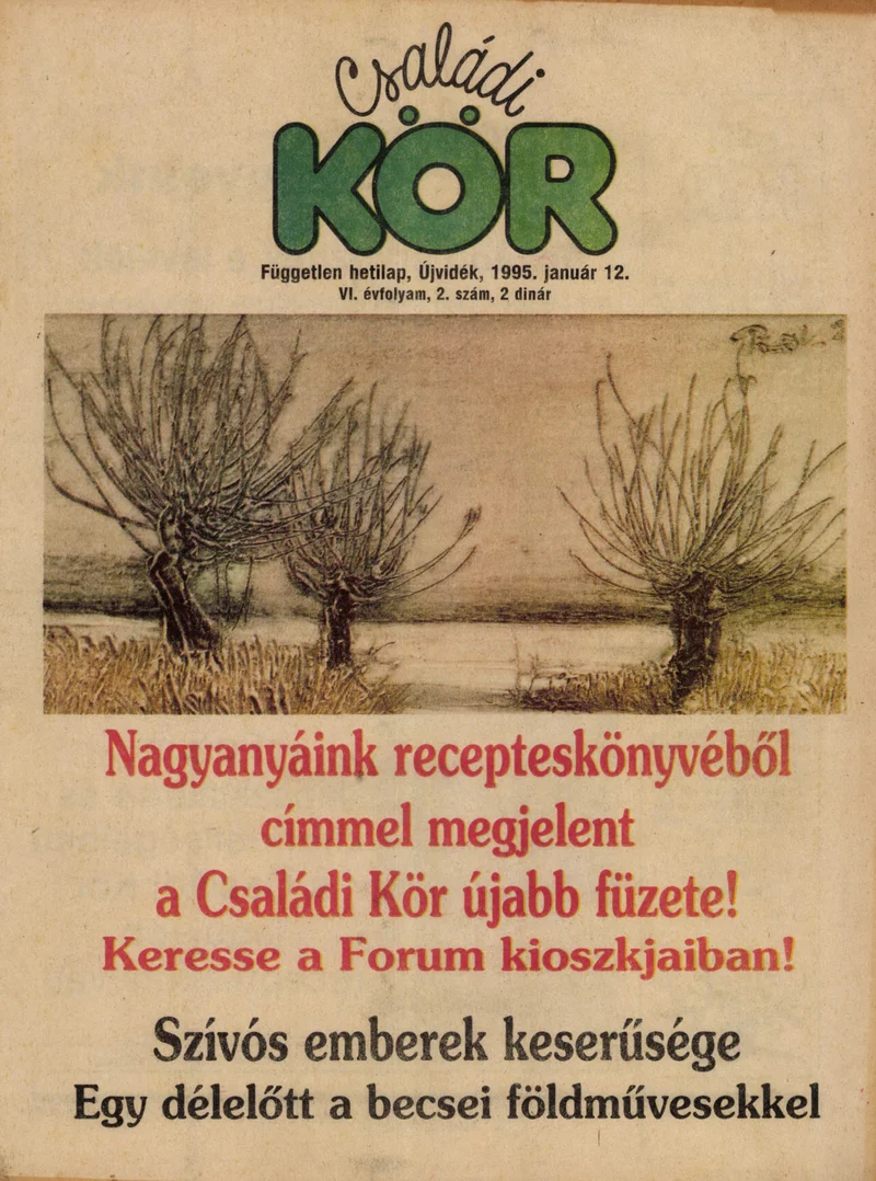 Családi Kör, 6. évf. 1995. január 12. 2. sz.