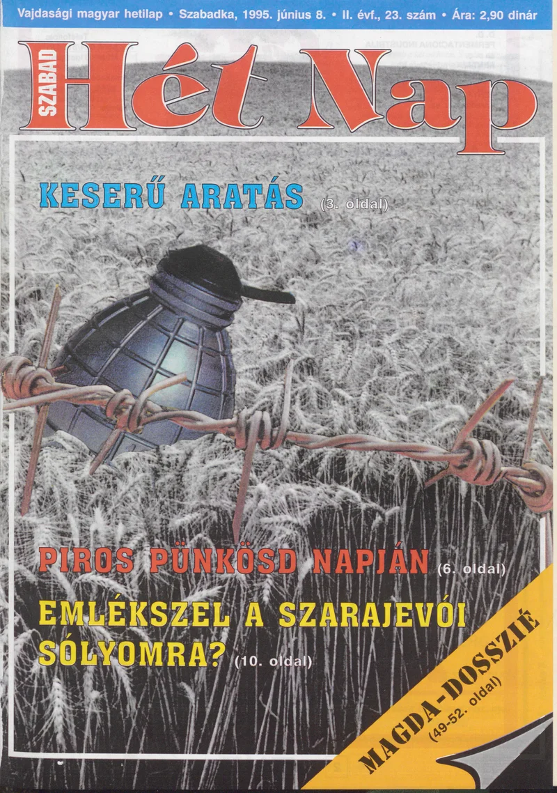 Szabad Hét Nap, 2. évf. 1995. június 8. 23. sz.