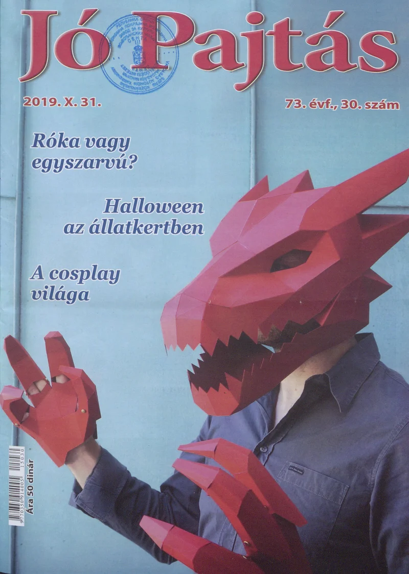 Jó Pajtás, 73. évf. 2019. október 31. 30. sz.