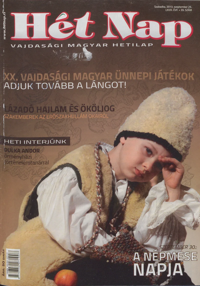 7 Nap, 68. évf. 2013. szeptember 25. 39. sz.