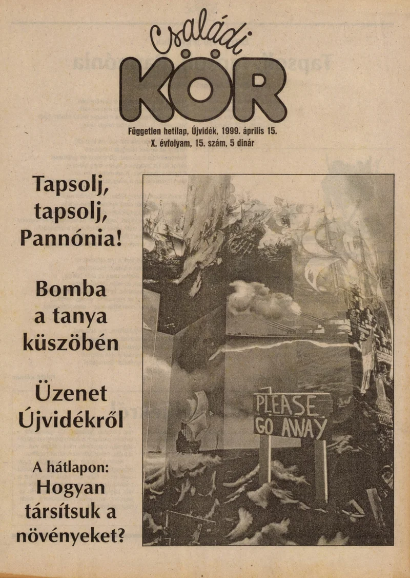 Családi Kör, 10. évf. 1999. április 15. 15. sz.