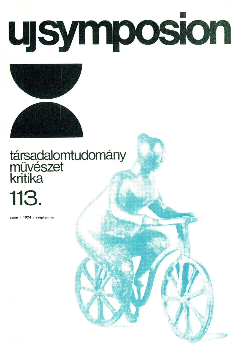 Új Symposion, 10. évf. 1974. szeptember. 113. sz. 1393–1450. oldal