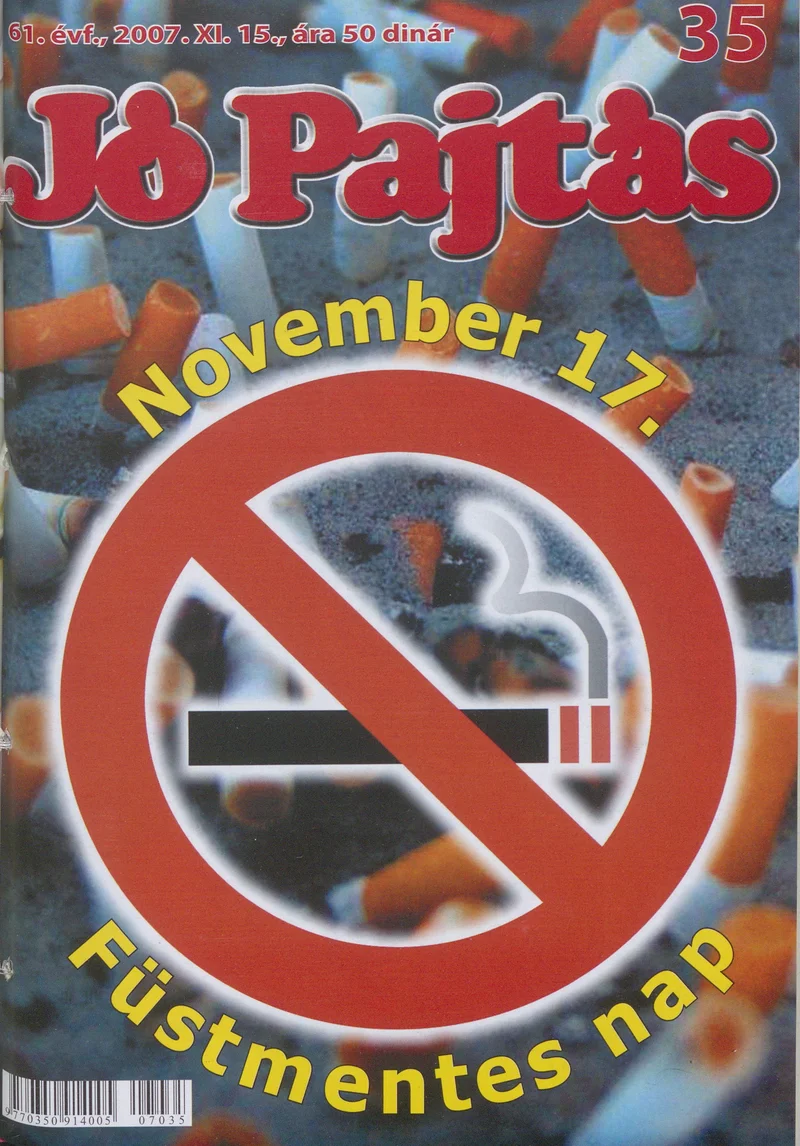 Jó Pajtás, 61. évf. 2007. november 15. 35. sz.