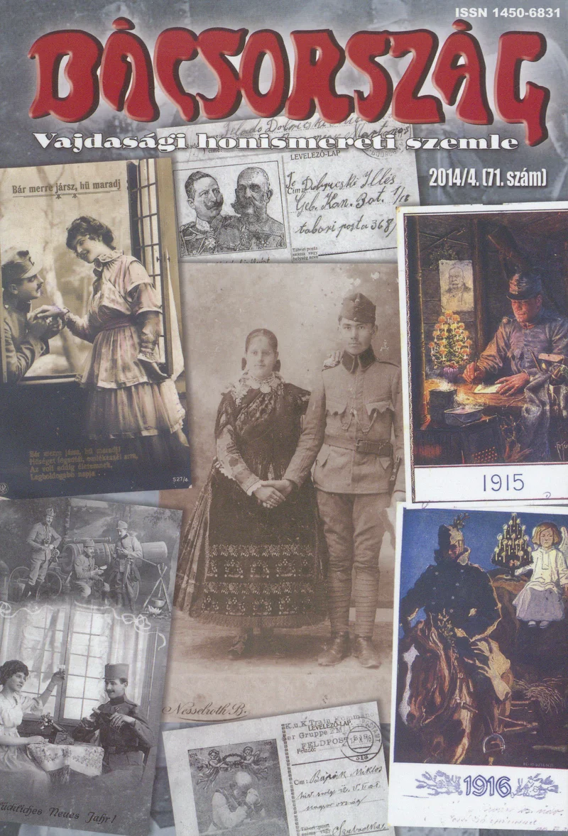 Bácsország, 20. évf. 2014. 4. sz.