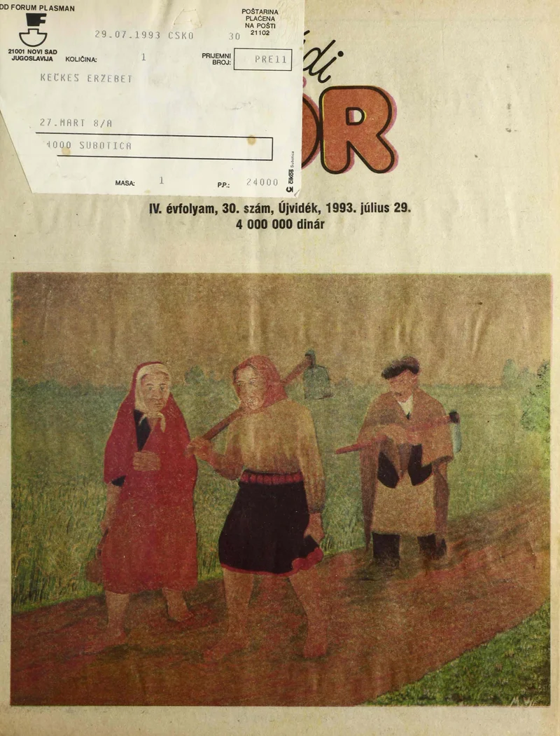 Családi Kör, 4. évf. 1993. július 29. 30. sz.