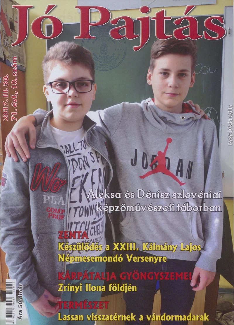 Jó Pajtás, 71. évf. 2017. március 30. 10. sz.