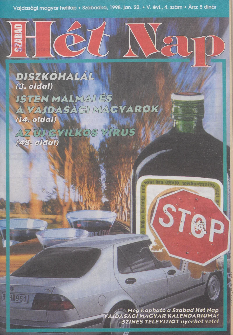 Szabad Hét Nap, 5. évf. 1998. január 22. 4. sz.