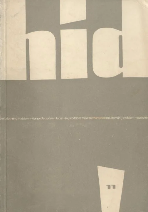 Híd, 23. évf. 1959. november. 11. sz. 881–976. oldal