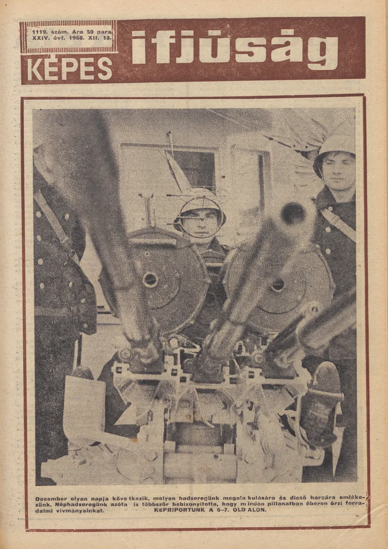 Képes Ifjúság, 24. évf. 1968. december 18. 1119. sz. 1–32. oldal