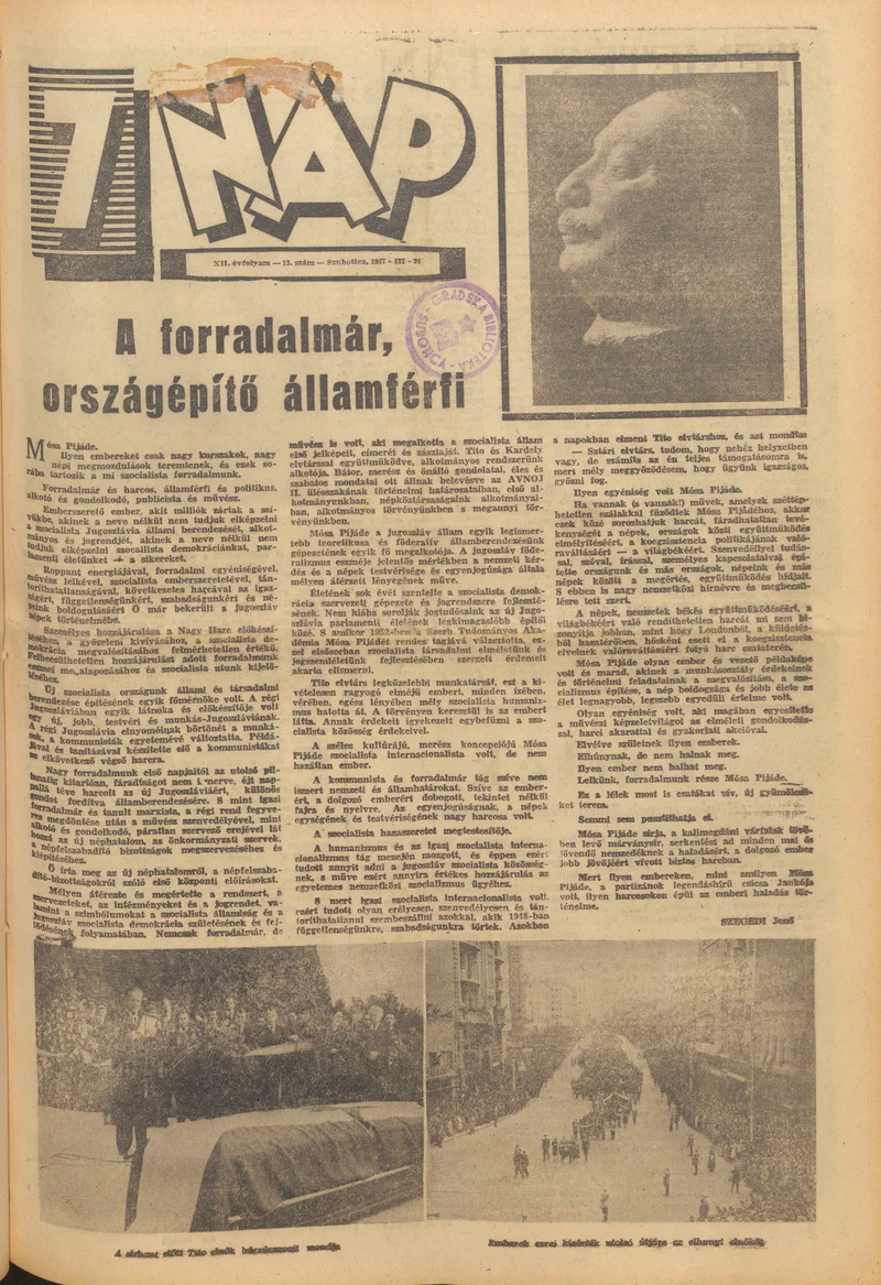 7 Nap, 12. évf. 1957. március 24. 13. sz.