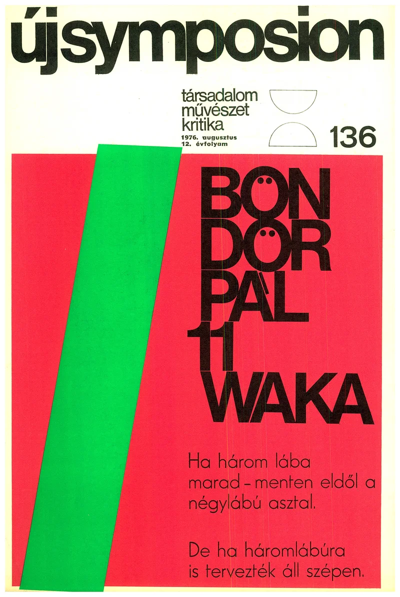 Új Symposion, 12. évf. 1976. augusztus. 136. sz. 257–292. oldal
