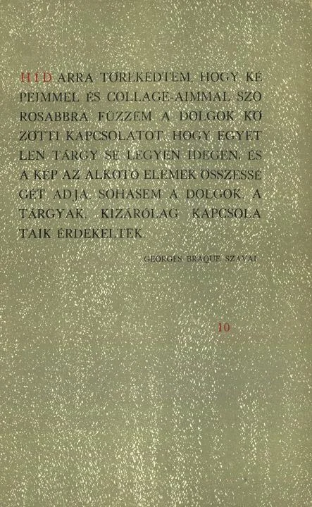Híd, 27. évf. 1963. október. 10. sz. 971–1074. oldal