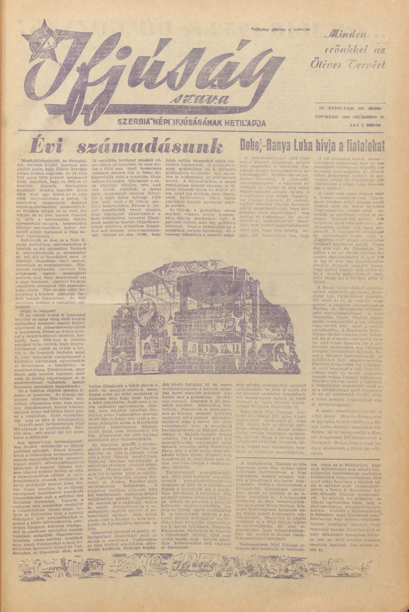 Ifjúság Szava, 6. évf. 1950. december 30. 277. sz.