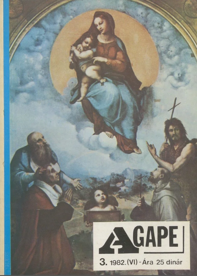 Agape, 6. évf. 1982. május. 3. sz.