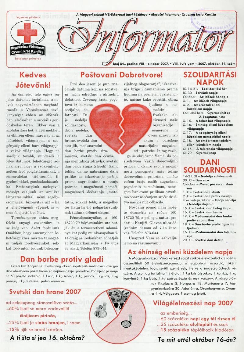 Informator, 8. évf. 2007. október 1. 84. sz.