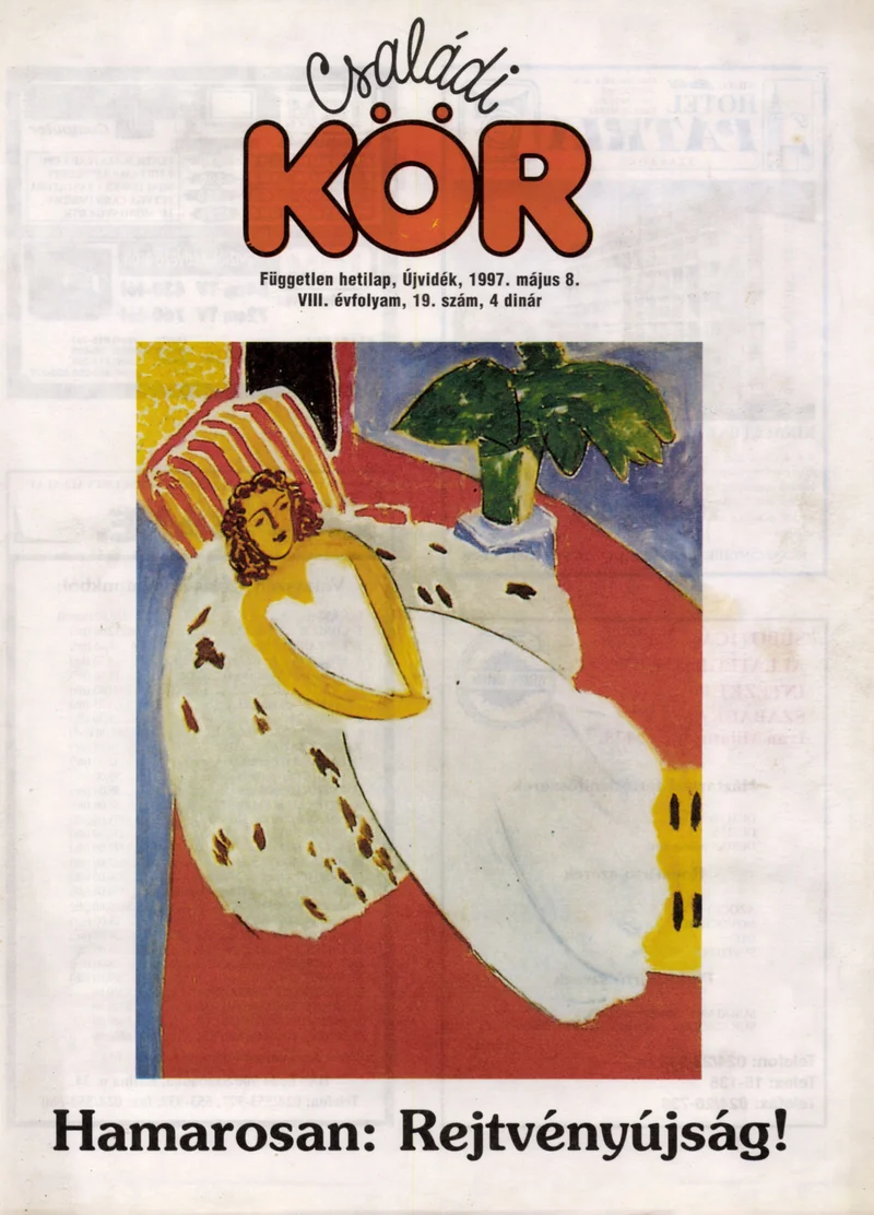 Családi Kör, 8. évf. 1997. május 8. 19. sz.