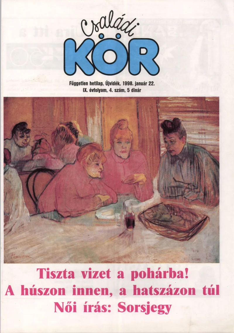 Családi Kör, 9. évf. 1998. január 22. 4. sz.