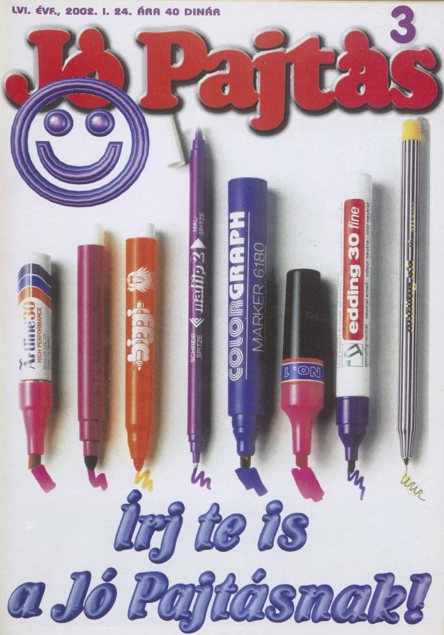 Jó Pajtás, 56. évf. 2002. január 24. 3. sz.