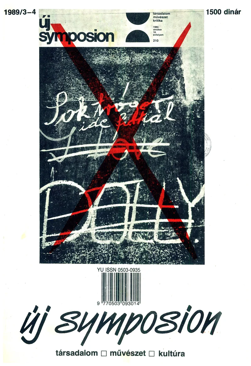 Új Symposion, 25. évf. 1989. március – április. 279–280. sz. 1–24. oldal