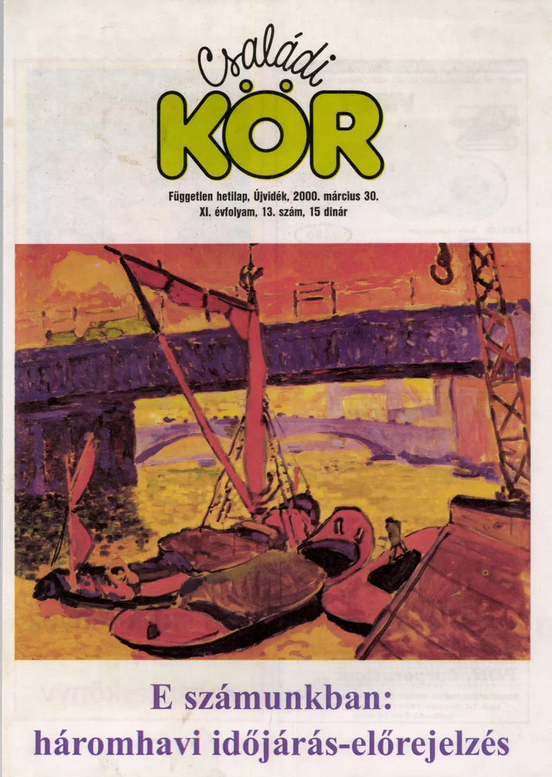 Családi Kör, 11. évf. 2000. március 30. 13. sz.
