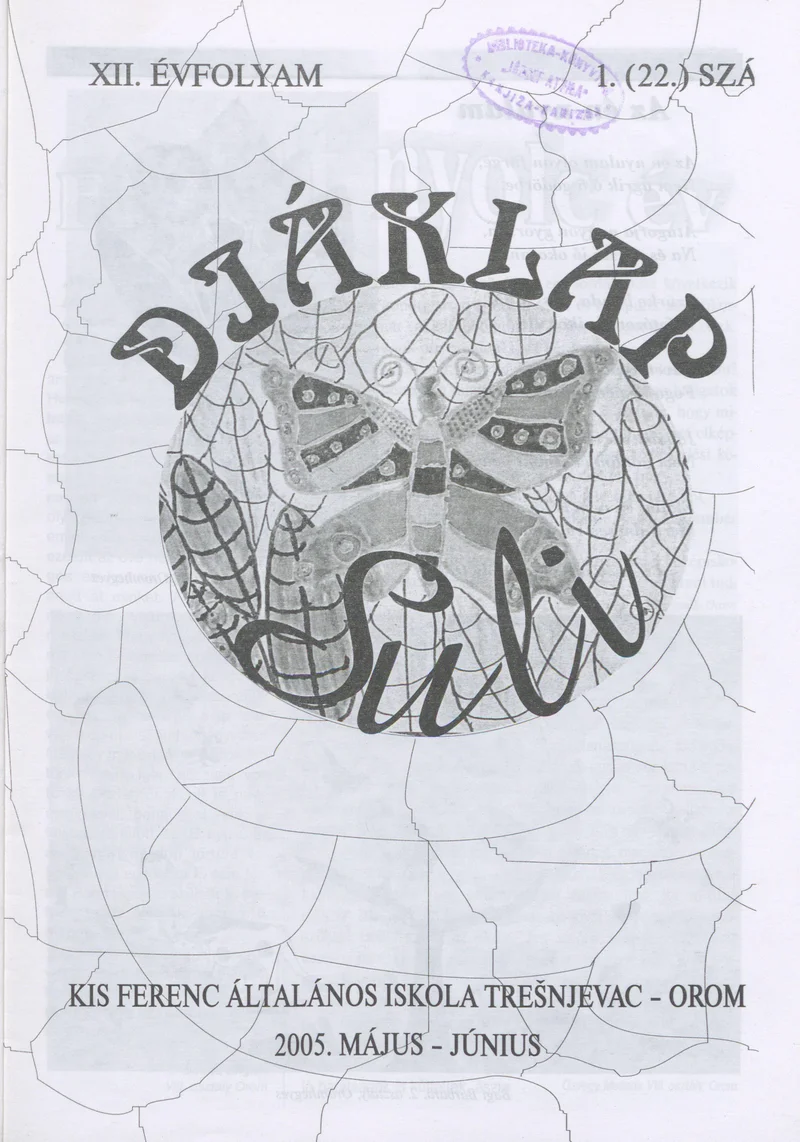 Diáklap Suli, 12. évf. 2005. május – június. 22. sz.