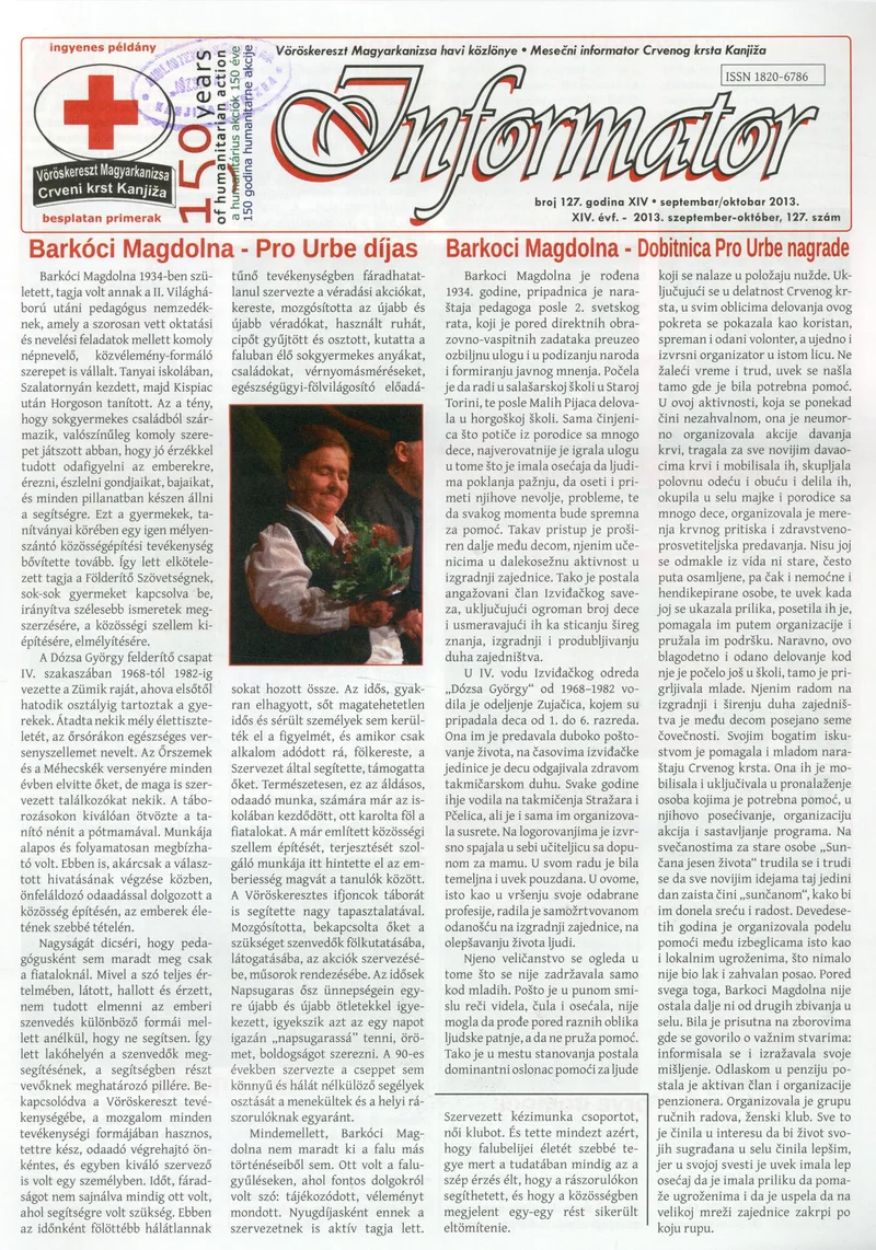 Informator, 14. évf. 2013. szeptember 1. – október 1. 127. sz.