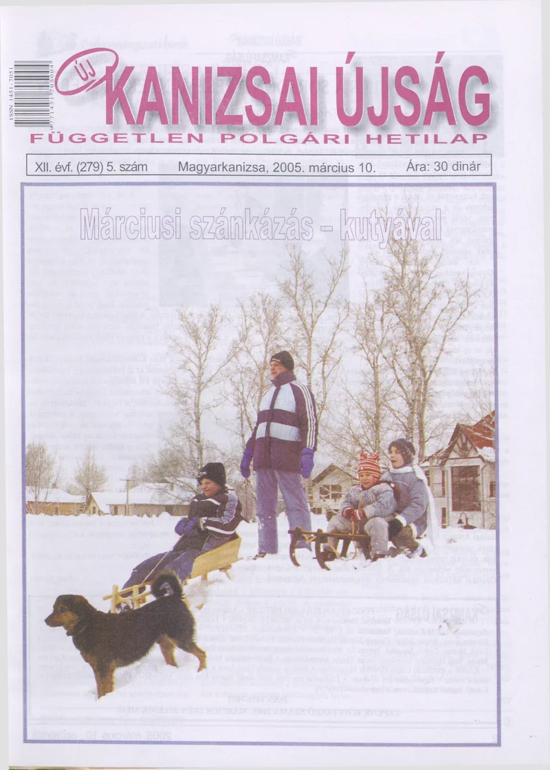 Új Kanizsai Újság, 12. évf. 2005. március 10. 5. sz.