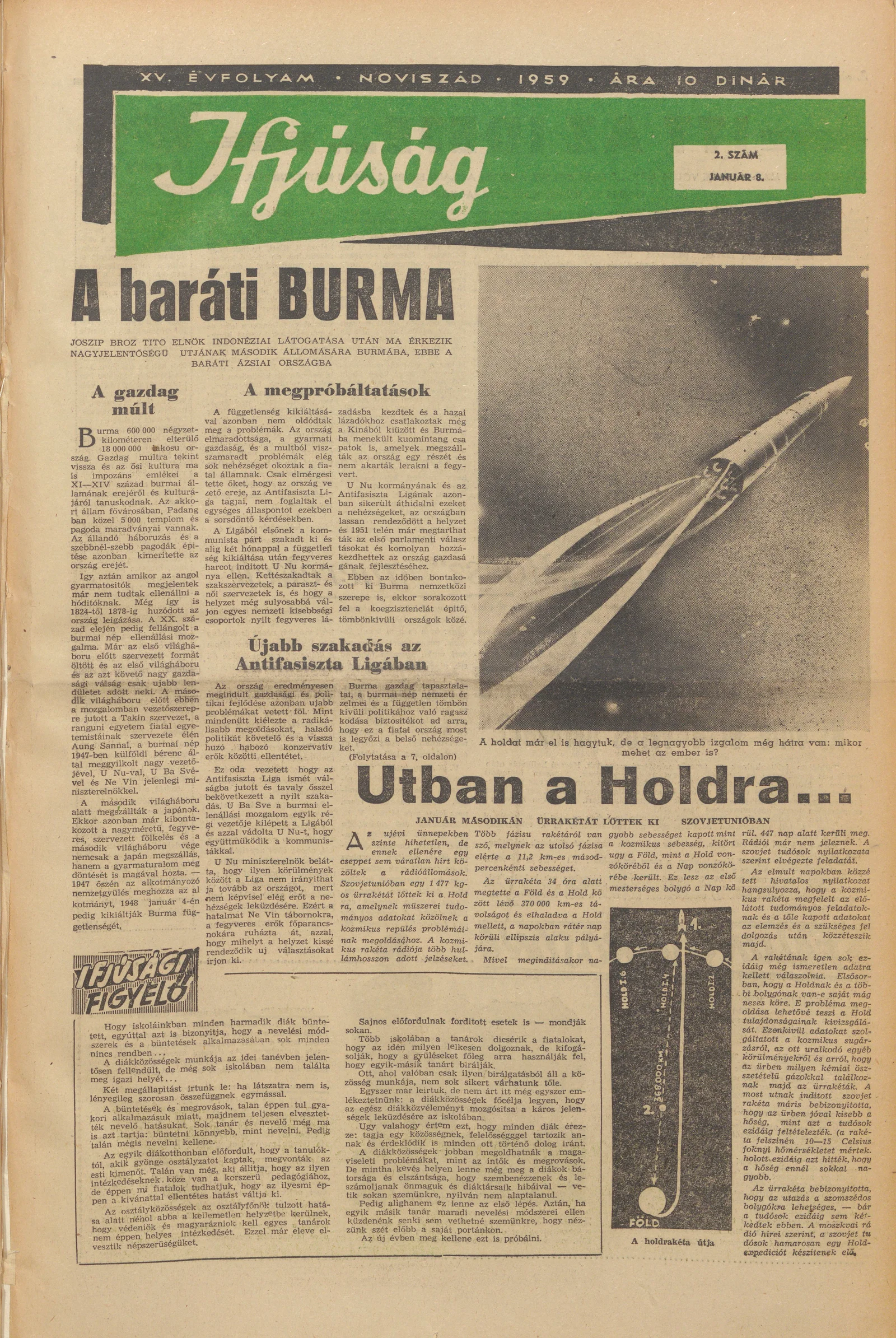 Ifjúság, 15. évf. 1959. január 8. 2. sz.