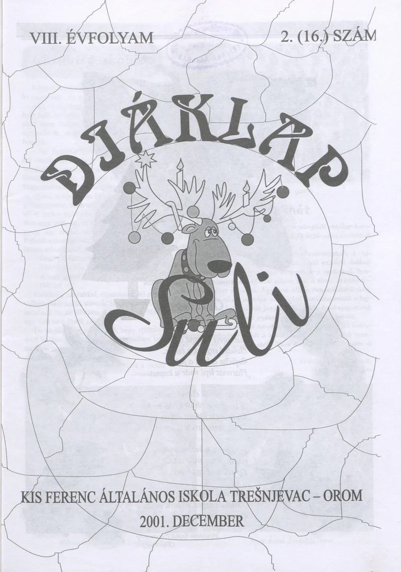 Diáklap Suli, 8. évf. 2001. december. 16. sz.