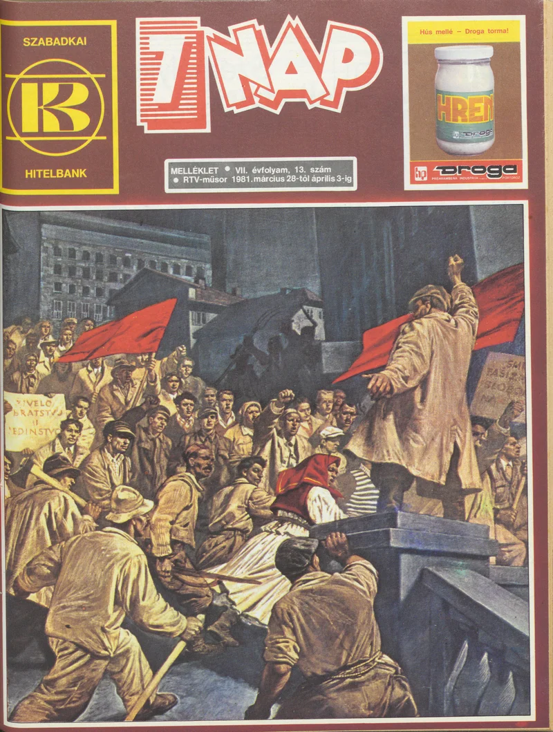 7 Nap melléklet, 7. évf. 1981. március 28. – április 3. 13. sz.