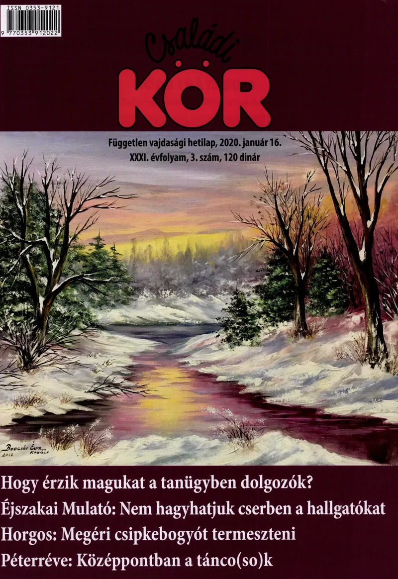 Családi Kör, 31. évf. 2020. január 16. 3. sz.
