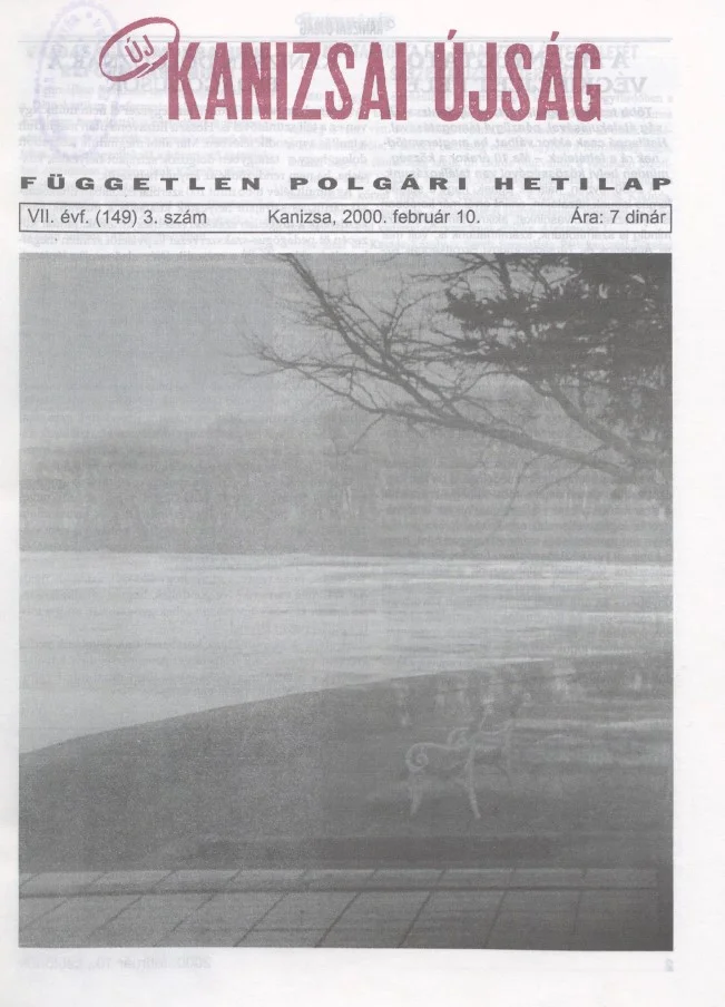 Új Kanizsai Újság, 7. évf. 2000. február 10. 3. sz.