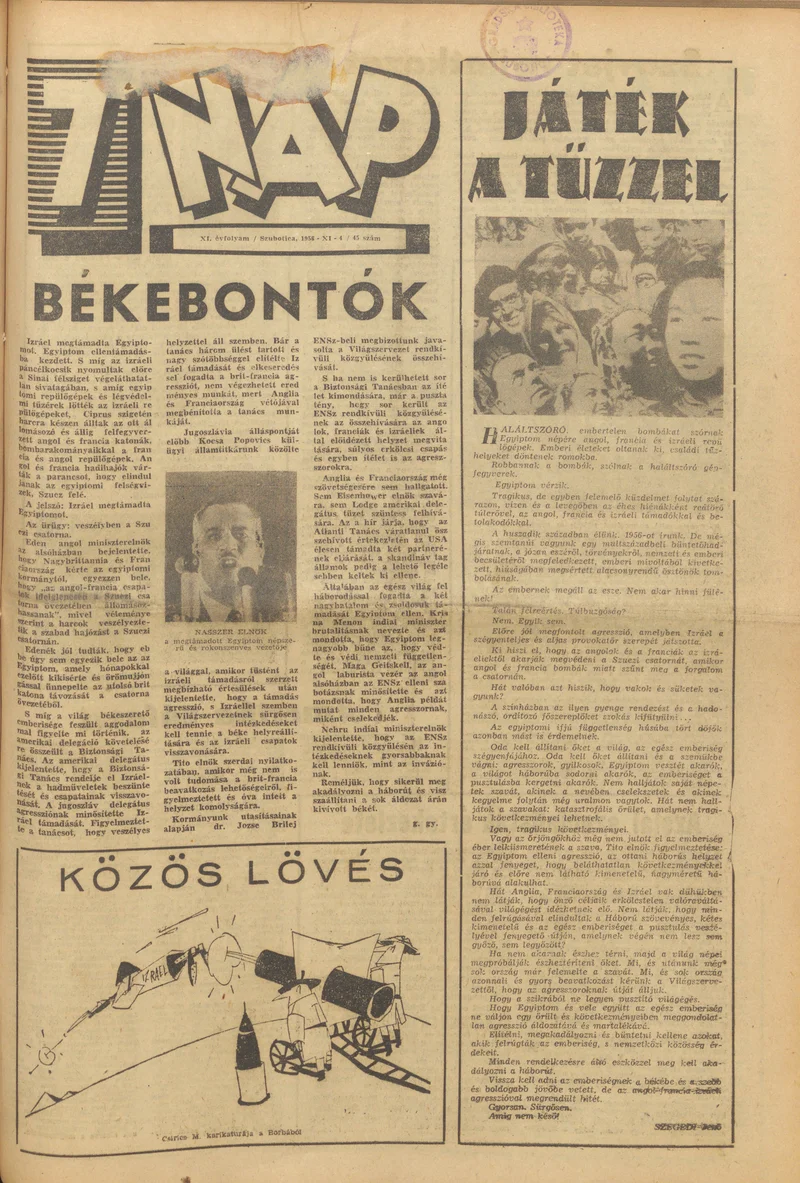 7 Nap, 11. évf. 1956. november 4. 45. sz.