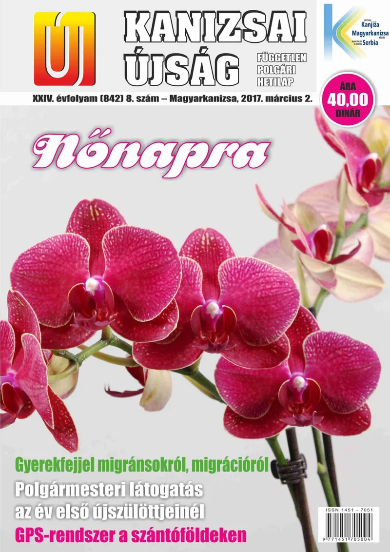 Új Kanizsai Újság, 24. évf. 2017. március 2. 8. sz.