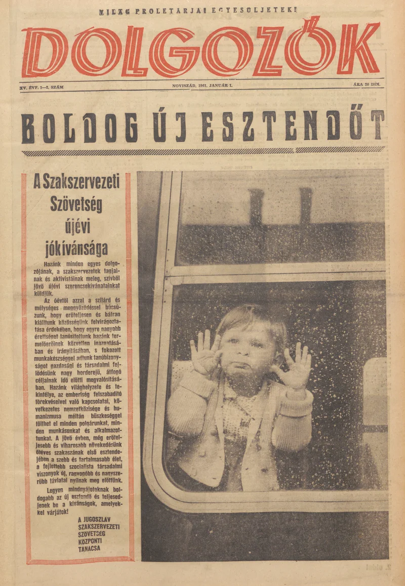 Dolgozók, 15. évf. 1961. január 1. 1–2. sz.