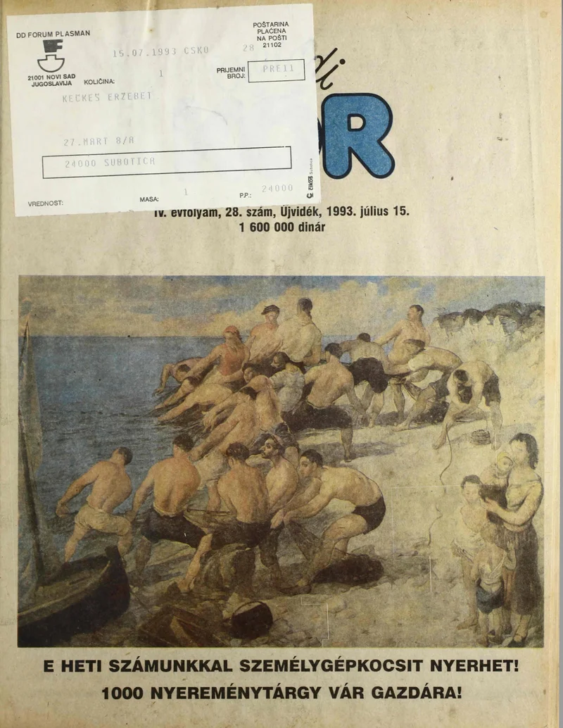 Családi Kör, 4. évf. 1993. július 15. 28. sz.