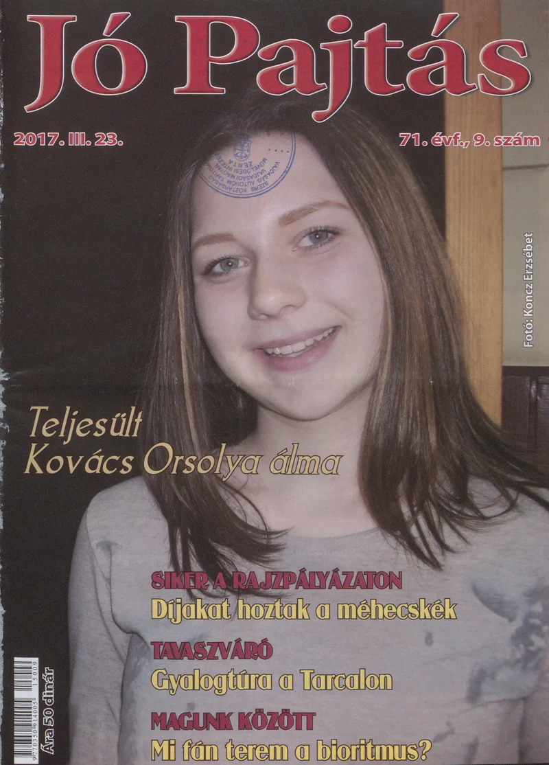 Jó Pajtás, 71. évf. 2017. március 23. 9. sz.