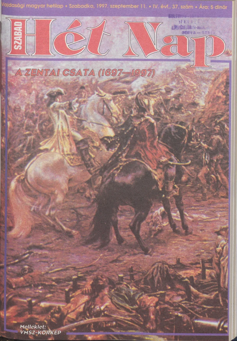 Szabad Hét Nap, 4. évf. 1997. szeptember 11. 37. sz.
