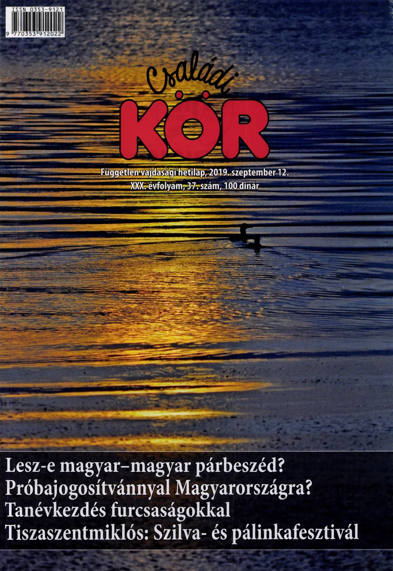 Családi Kör, 30. évf. 2019. szeptember 12. 37. sz.