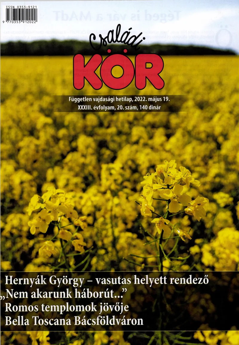Családi Kör, 33. évf. 2022. május 19. 20. sz.