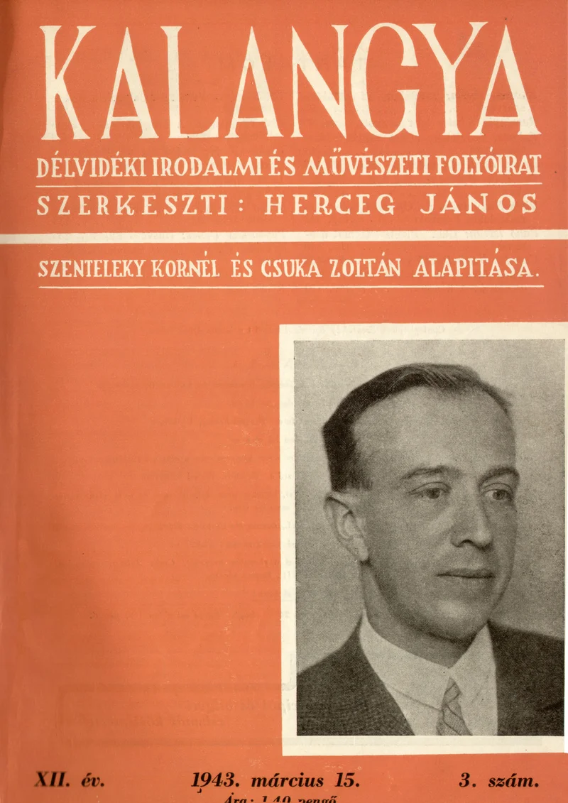 Kalangya, 12. évf. 1943. március 15. 3. sz. 97–144. oldal