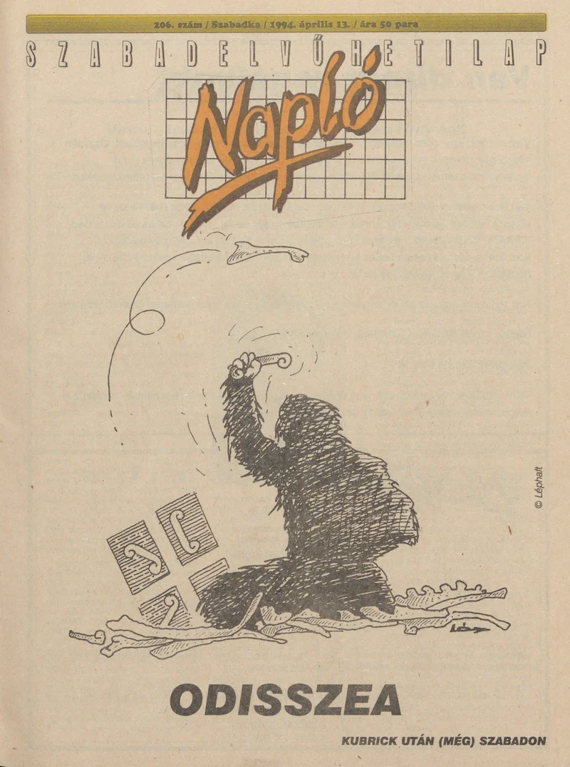 Napló - Szabadelvű hetilap, 5. évf. 1994. április 13. 206. sz.