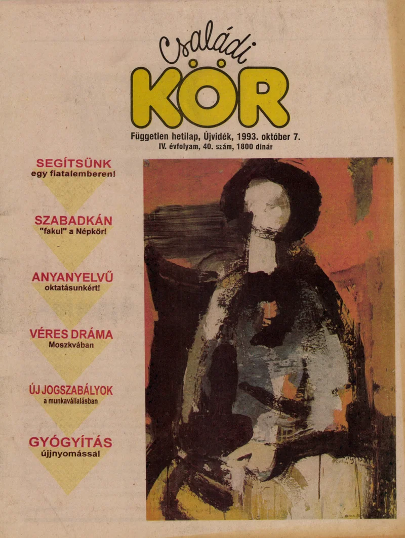 Családi Kör, 4. évf. 1993. október 7. 40. sz.