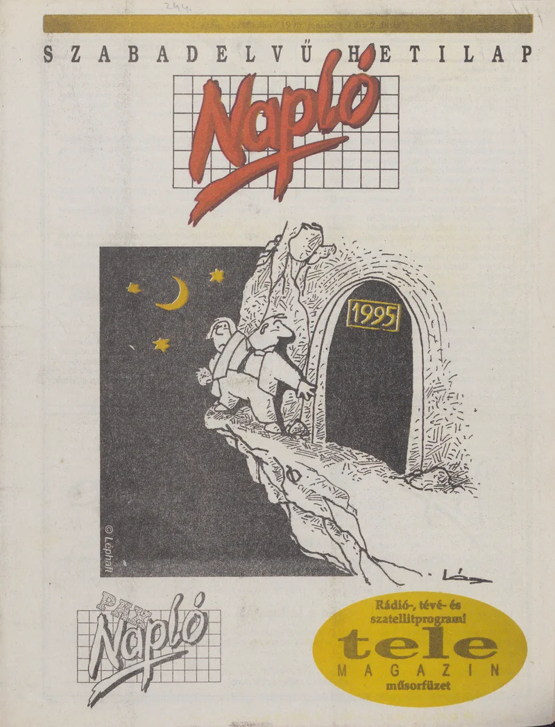Napló - Szabadelvű hetilap, 6. évf. 1995. január 4. 244. sz.