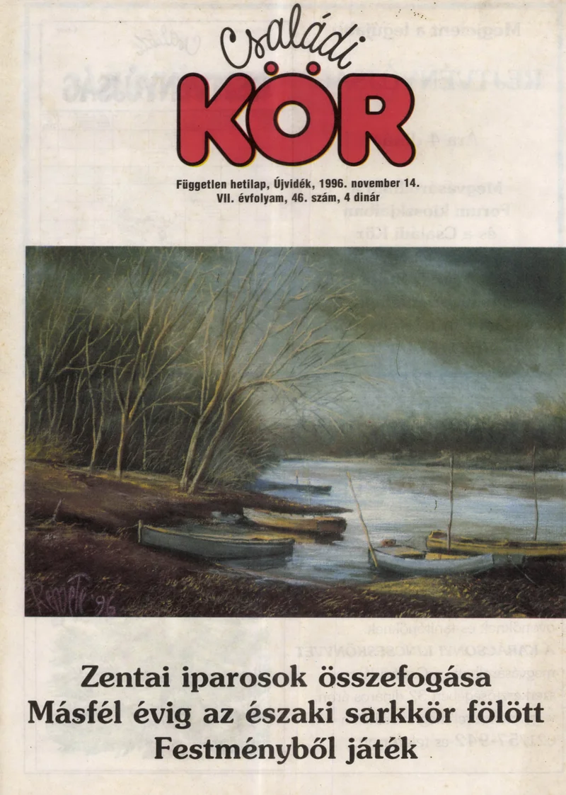Családi Kör, 7. évf. 1996. november 14. 46. sz.