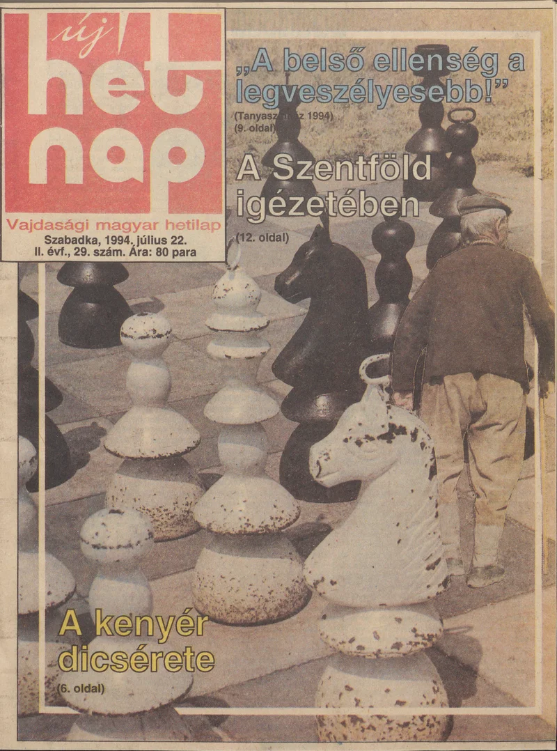 Új Hét Nap, 2. évf. 1994. július 22. 29. sz.