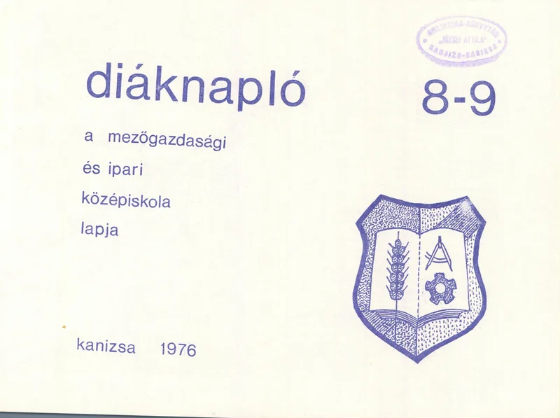 Diáknapló, 2. évf. 1976. 8–9. sz.