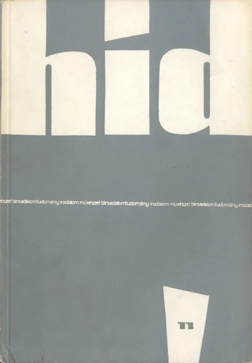 Híd, 24. évf. 1960. november. 11. sz. 841–928. oldal