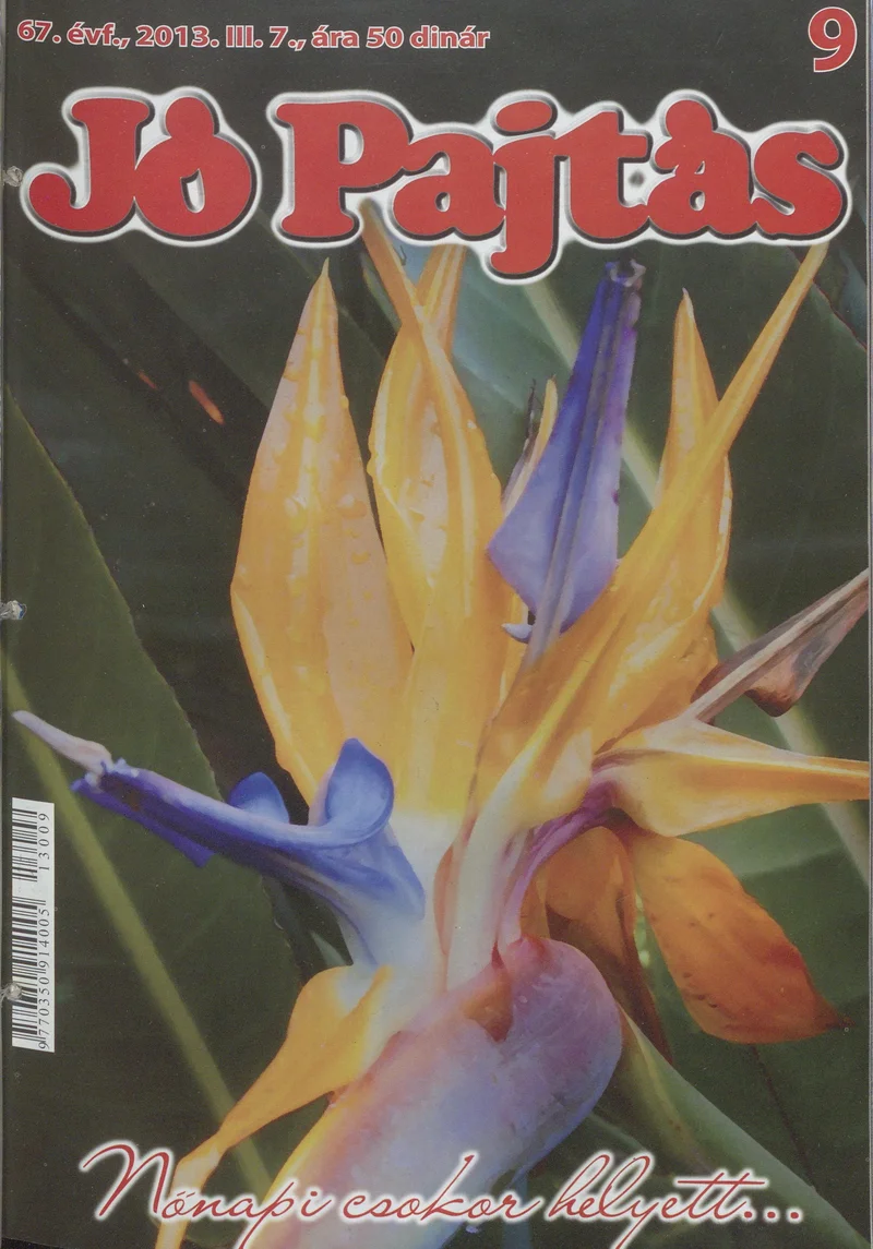 Jó Pajtás, 67. évf. 2013. március 7. 9. sz.