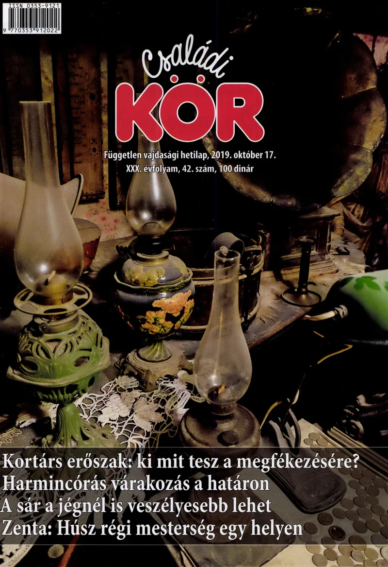 Családi Kör, 30. évf. 2019. október 17. 42. sz.